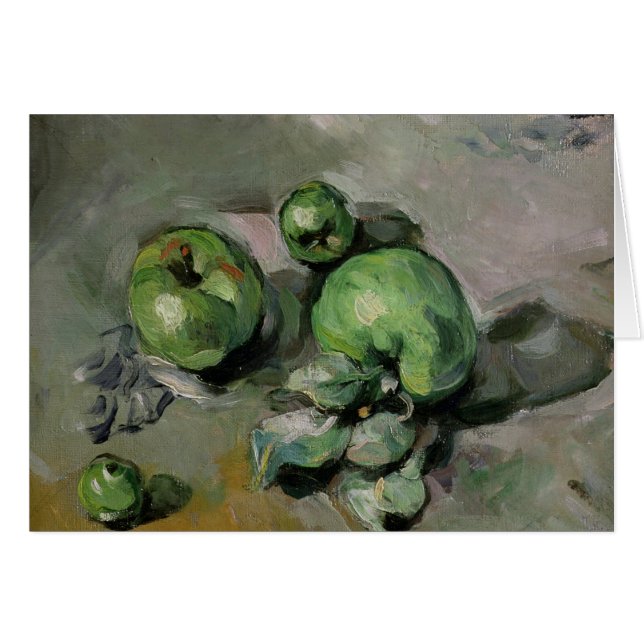 Paul Cezanne | Groene appelen, c.1872-73 (Voorkant Horizontaal)