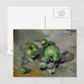 Paul Cezanne | Groene appelen, c.1872-73 Briefkaart (Voorkant / Achterkant)