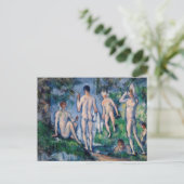 Paul Cezanne - Groep badenden Briefkaart (Staand voorkant)