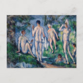 Paul Cezanne - Groep badenden Briefkaart (Voorkant)
