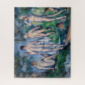 Paul Cezanne - Groep badenden Legpuzzel (Verticaal)