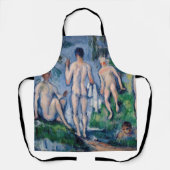 Paul Cezanne - Groep badenden Schort (Voorkant)