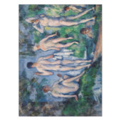 Paul Cezanne - Groep badenden Tafelkleed (Voorkant)