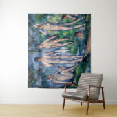 Paul Cezanne - Groep badenden Wandkleed (In situ)