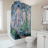 Paul Cezanne - Groep Bathers Douchegordijn (In situ)