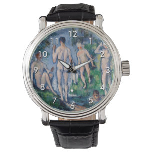 Paul Cezanne - Groep Bathers Horloge