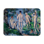Paul Cezanne - Groep Bathers Magneet (Horizontaal)