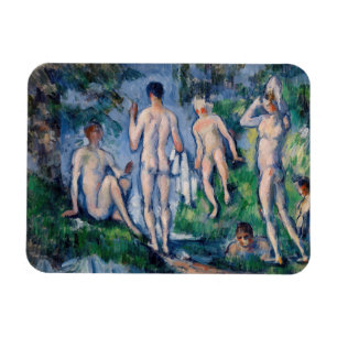 Paul Cezanne - Groep Bathers Magneet