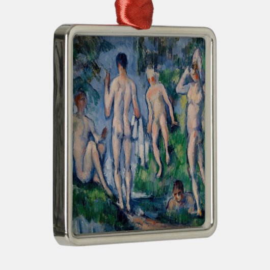 Paul Cezanne - Groep Bathers Metalen Ornament (Rechts)