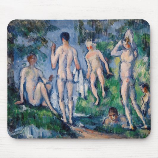 Paul Cezanne - Groep Bathers Muismat (Voorkant)