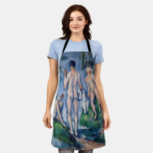 Paul Cezanne - Groep Bathers Schort