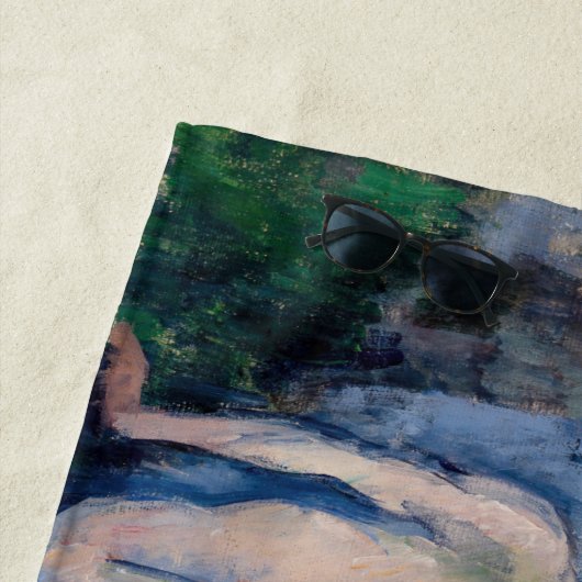 Paul Cezanne - Groep Bathers Strandlaken (In situ)