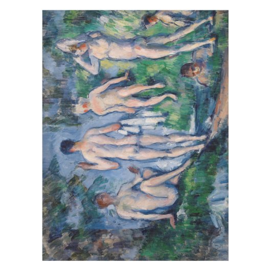 Paul Cezanne - Groep Bathers Tafelkleed (Voorkant)