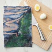 Paul Cezanne - Groep Bathers Theedoek (Quarter Fold)