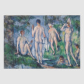 Paul Cezanne - Groep Bathers Tissuepapier (Voorkant)