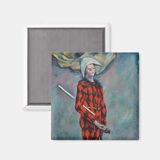 Paul Cezanne - Harlekijn Magneet (Voorkant / Achterkant)