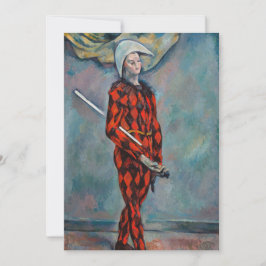 Paul Cezanne - Harlequin Kaart