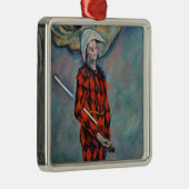 Paul Cezanne - Harlequin Metalen Ornament (Rechts)