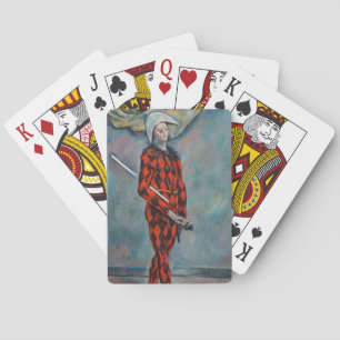 Paul Cezanne - Harlequin Pokerkaarten