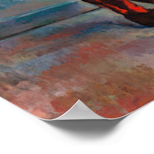 Paul Cezanne - Harlequin Poster (Hoek)