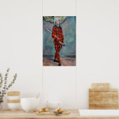 Paul Cezanne - Harlequin Poster (Keuken)