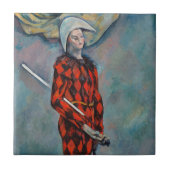 Paul Cezanne - Harlequin Tegeltje (Voorkant)