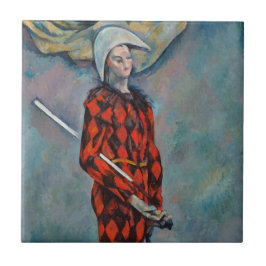 Paul Cezanne - Harlequin Tegeltje