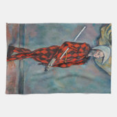 Paul Cezanne - Harlequin Theedoek (Horizontaal)