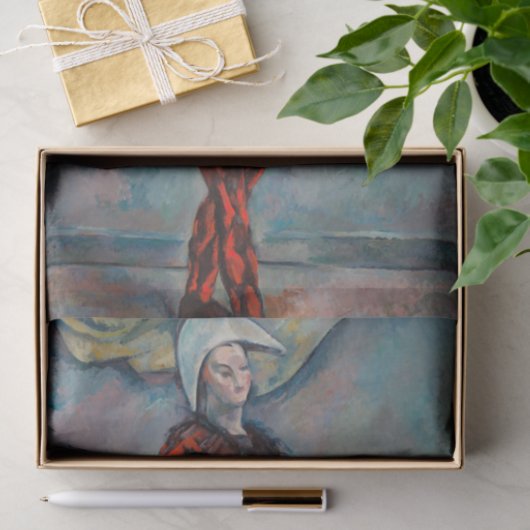 Paul Cezanne - Harlequin Tissuepapier (Geschenk)
