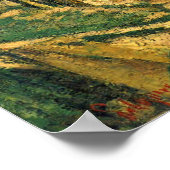 Paul Cezanne - Het huis van het opgehangen man Poster (Hoek)