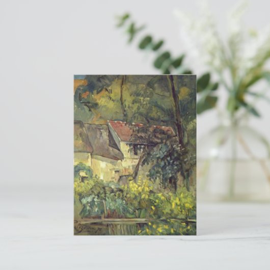 Paul Cezanne - Het Huis van Pere Lacroix in Auvers Briefkaart (Staand voorkant)