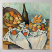 Paul Cezanne - het mand van appels Poster (Voorkant)