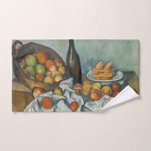 Paul Cezanne - Het mandje appels Bad Handdoek (Handdoek)