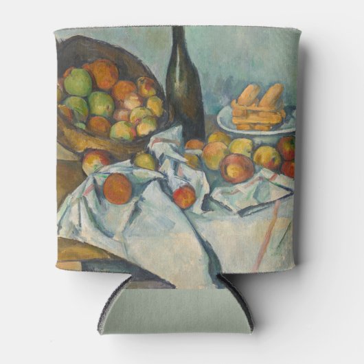 Paul Cezanne - Het mandje appels Blikjeskoeler (Voorkant)