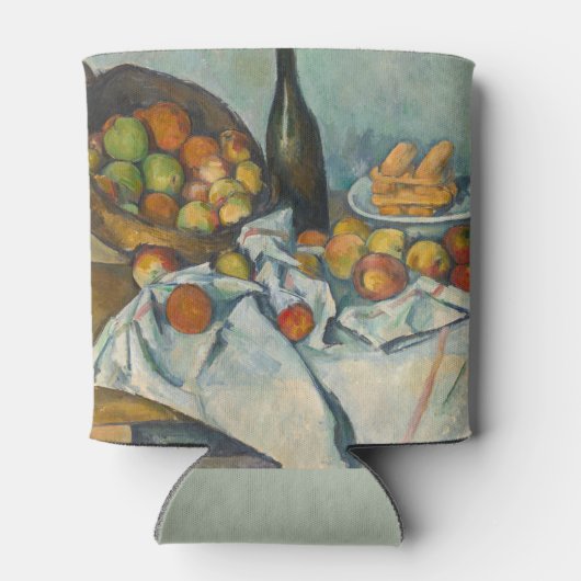 Paul Cezanne - Het mandje appels Blikjeskoeler (Achterkant)
