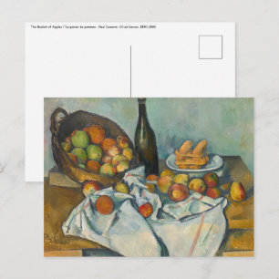 Paul Cezanne - Het mandje appels Briefkaart