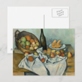 Paul Cezanne - Het mandje appels Briefkaart (Voorkant / Achterkant)