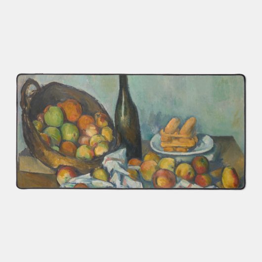 Paul Cezanne - Het mandje appels Bureaumat (Voorkant)