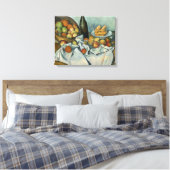 Paul Cezanne - Het mandje appels Canvas Afdruk (Insitu (Slaapkamer))