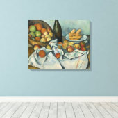 Paul Cezanne - Het mandje appels Canvas Afdruk (Insitu (Houten vloer))
