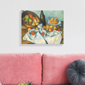 Paul Cezanne - Het mandje appels Canvas Afdruk (Insitu (Woonkamer))