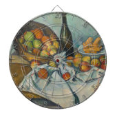 Paul Cezanne - Het mandje appels Dartbord (Voorkant)