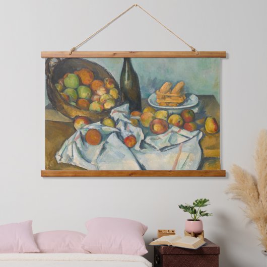 Paul Cezanne - Het mandje appels Hangend Wandkleed (Slaapkamer)