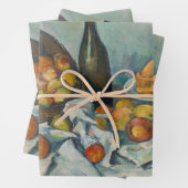 Paul Cezanne - Het mandje appels Inpakpapier Vel (In situ)