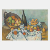 Paul Cezanne - Het mandje appels Inpakpapier Vel (Voorkant)
