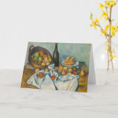 Paul Cezanne - Het mandje appels Kaart (Gele Bloem)