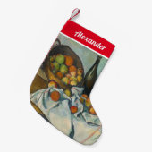 Paul Cezanne - Het mandje appels Kleine Kerstsok (Voorkant (Hangend))