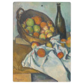Paul Cezanne - Het mandje appels Klembord (Achterkant)