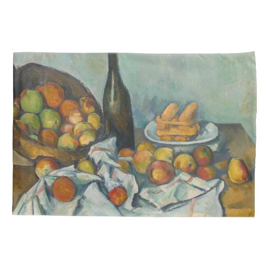 Paul Cezanne - Het mandje appels Kussensloop (Achterkant)