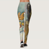 Paul Cezanne - Het mandje appels Leggings (Achterkant)
